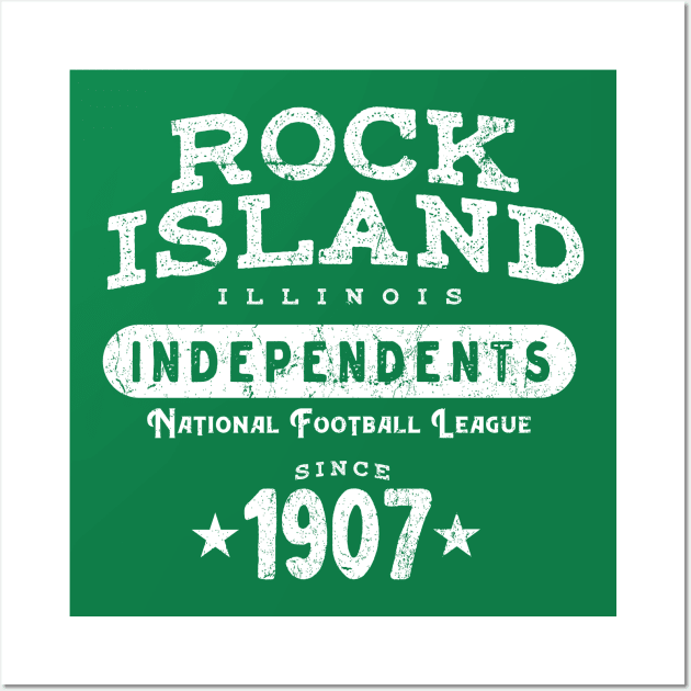 Rock Island Independents Wall Art by MindsparkCreative